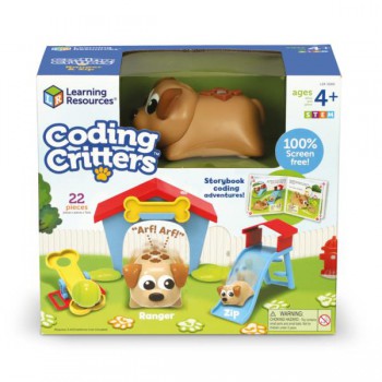 Learning Resources, Coding Critters™ Ranger ,Zip, Robot do nauki programowania dla dzieci, Piesek.