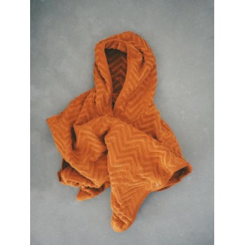 Filibabba Poncho Zigzag Rust