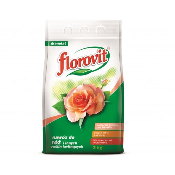 Florovit - nawóz do róż i innych roślin kwitnących 3 kg