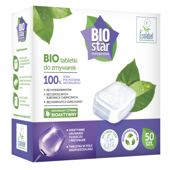 BIOstar cleaning products tabletki do zmywarek 50