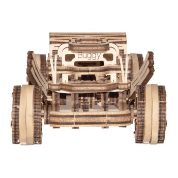 Drewniane puzzle mechaniczne 3D Wooden.City - Samochód Buggy