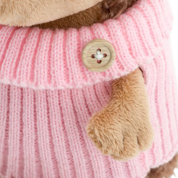 Przytulanka Jeżyk w biało-różowej czapce - 18cm