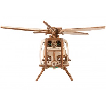 Drewniane puzzle mechaniczne 3D Wooden.City - Helikopter