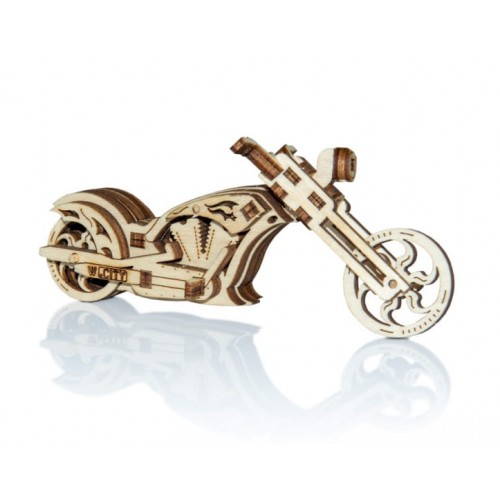 Drewniane puzzle mechaniczne 3D Wooden.City - Mini Chopper