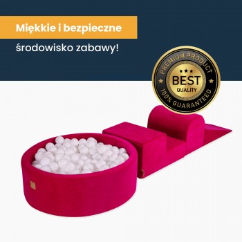 MeowBaby® Piankowy Zestaw do Zabawy z Suchym Basen