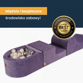 MeowBaby® Piankowy Zestaw do Zabawy z Suchym Basen