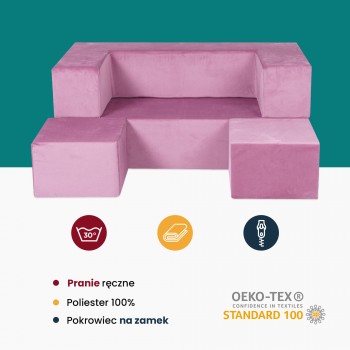 MeowBaby® Sofa Dziecięca Standard, Kanapa dla Dzie