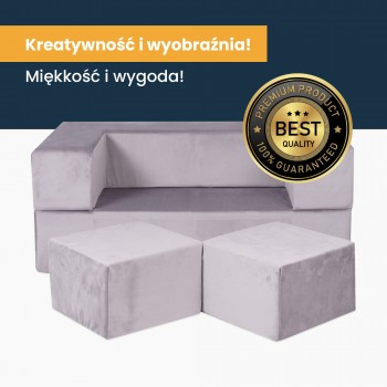 MeowBaby® Sofa Dziecięca Standard, Kanapa dla Dzie