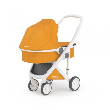 Greentom Wózek Carrycot (v.2.1) White-Sunflower