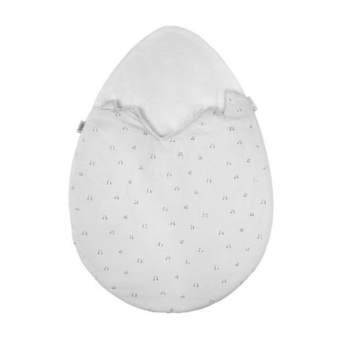 Baby Bites Śpiworek Egg (0-3 miesięcy) White